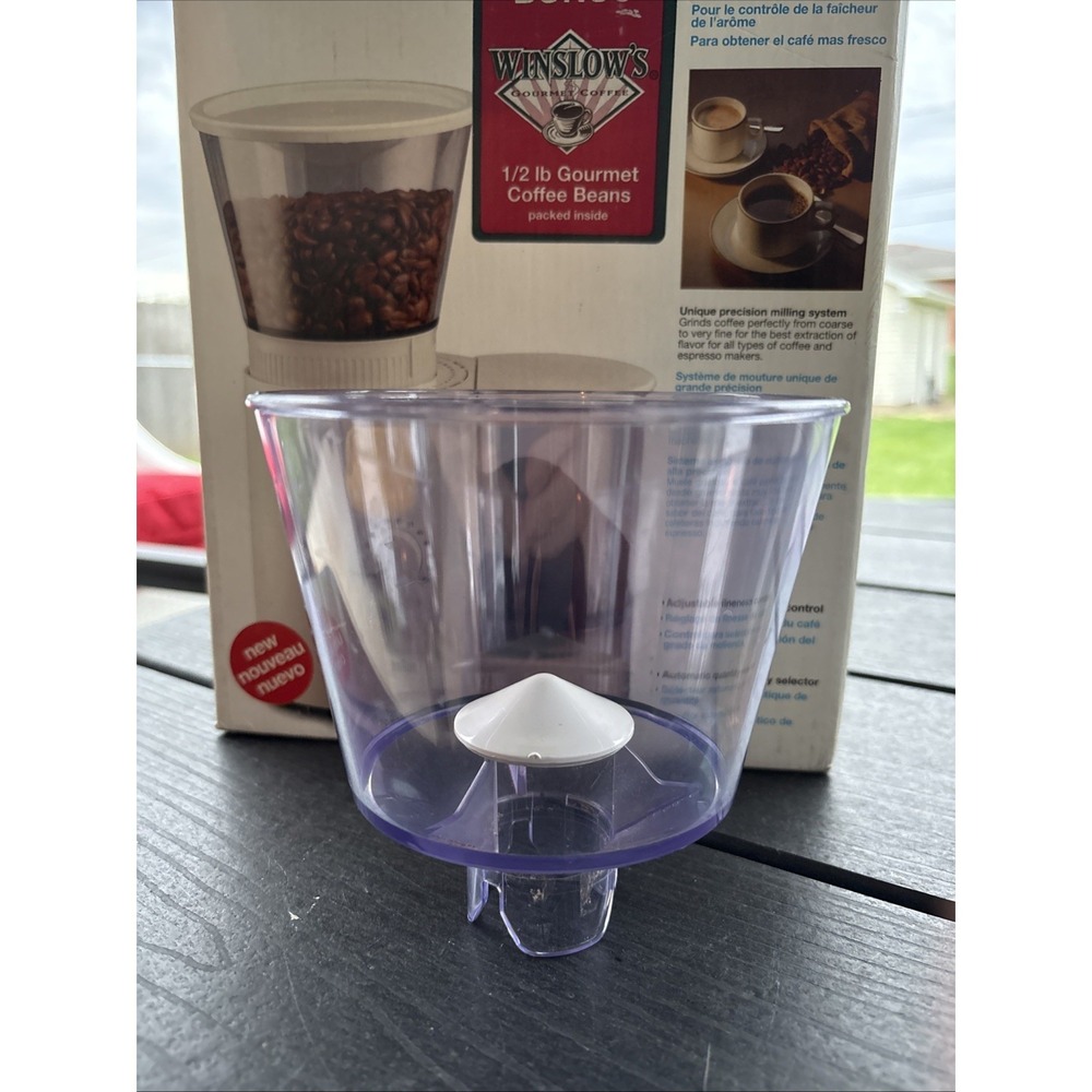 Braun Electric Coffee Espresso Mill Grinder 3045 KMM 30 Part Bean Container